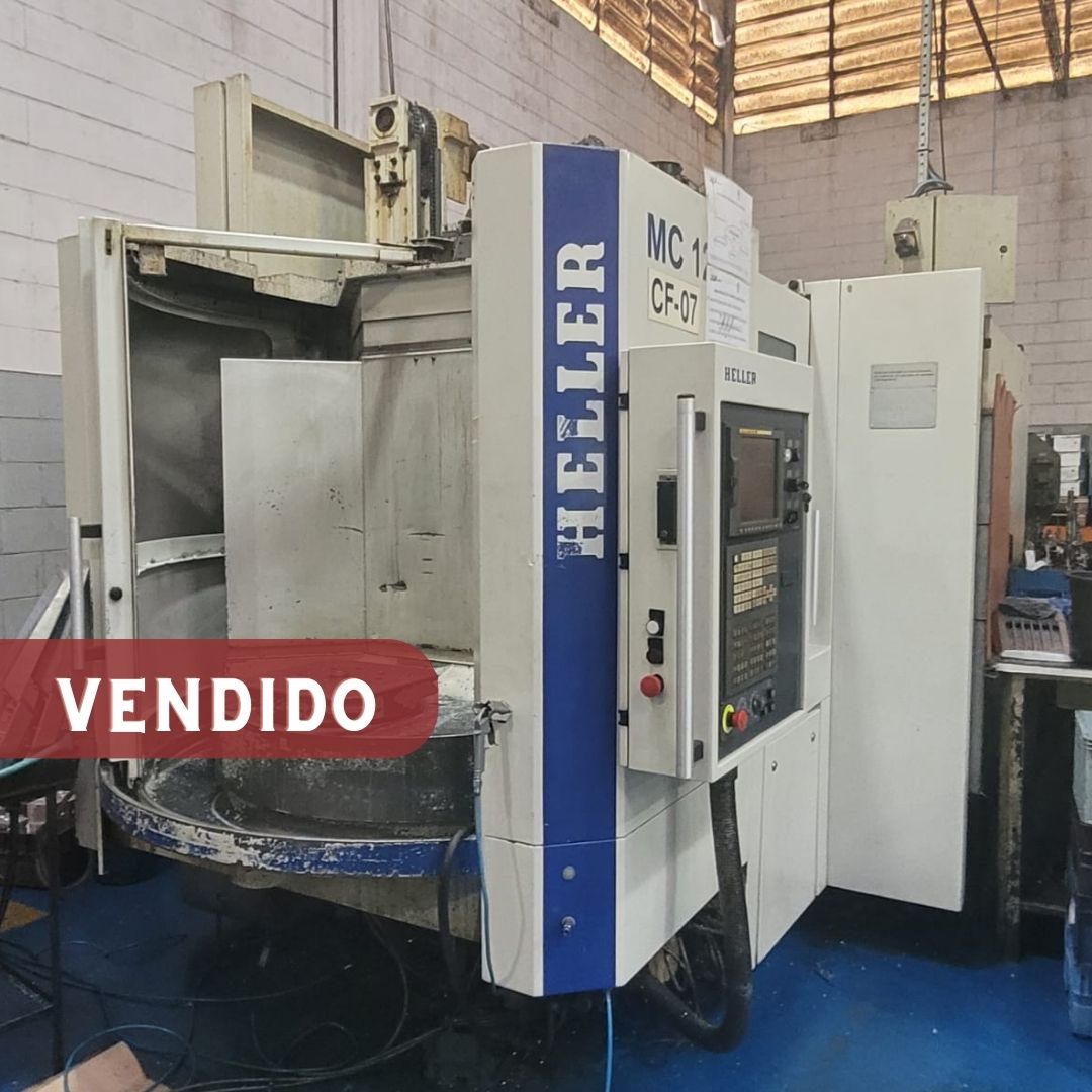 CENTRO DE USINAGEM HORIZONTAL HELLER MC12 ANO 2004 - DUPLO PALLET